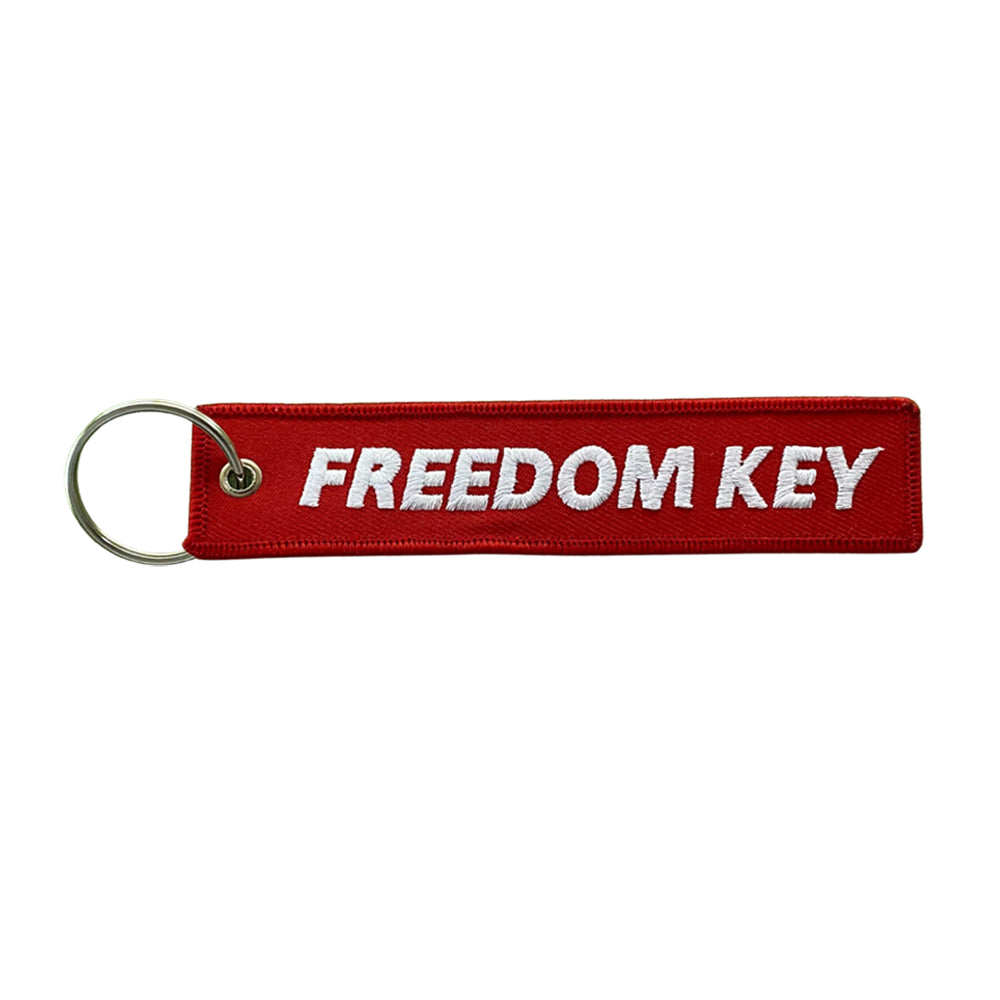 Freedom Key Jet Tag.