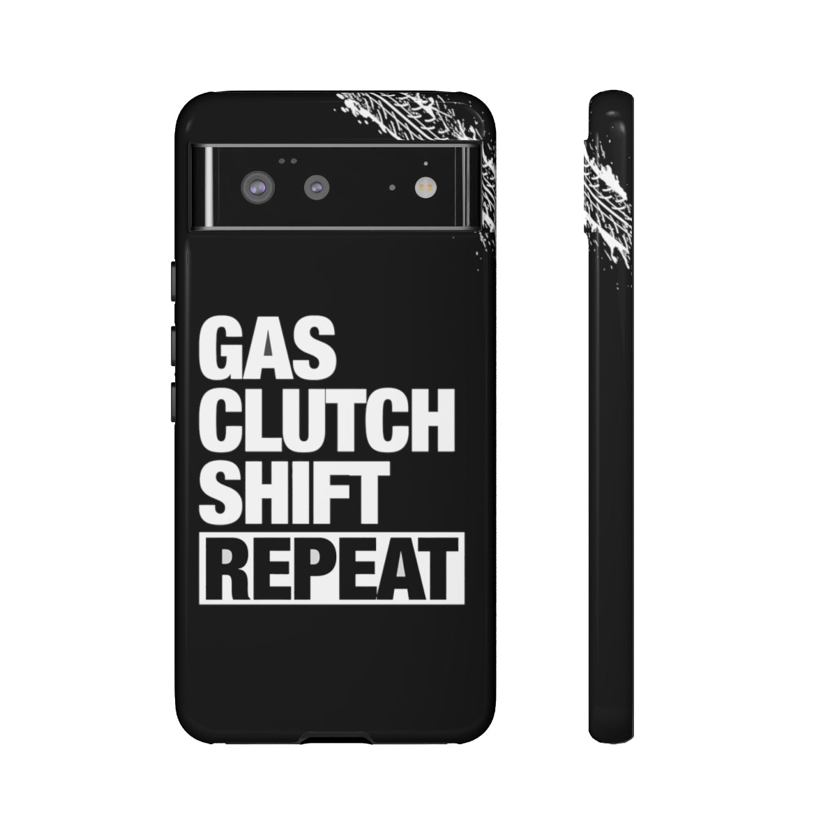 Gas Clutch Shift Repeat - Car Phone Case - Google Pixel 6