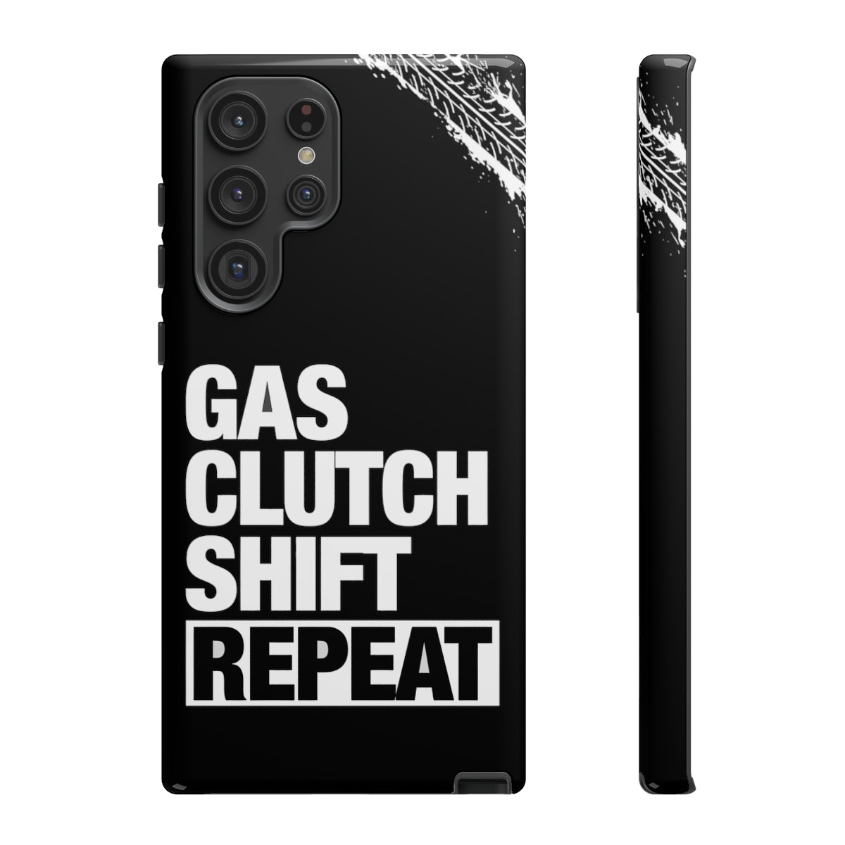 Gas Clutch Shift Repeat - Car Phone Case - Samsung Galaxy S22 Ultra