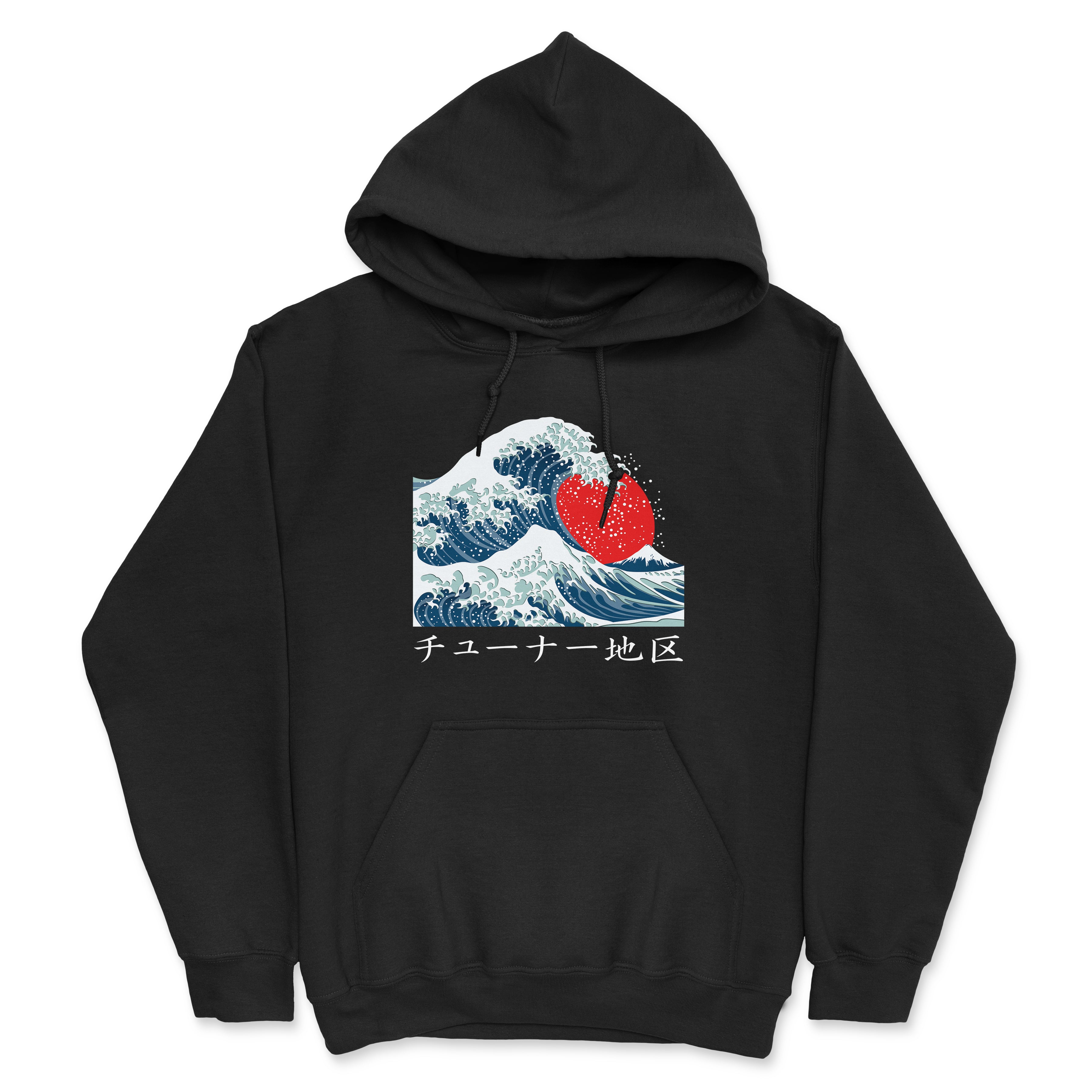 Wave of outlet kanagawa hoodie