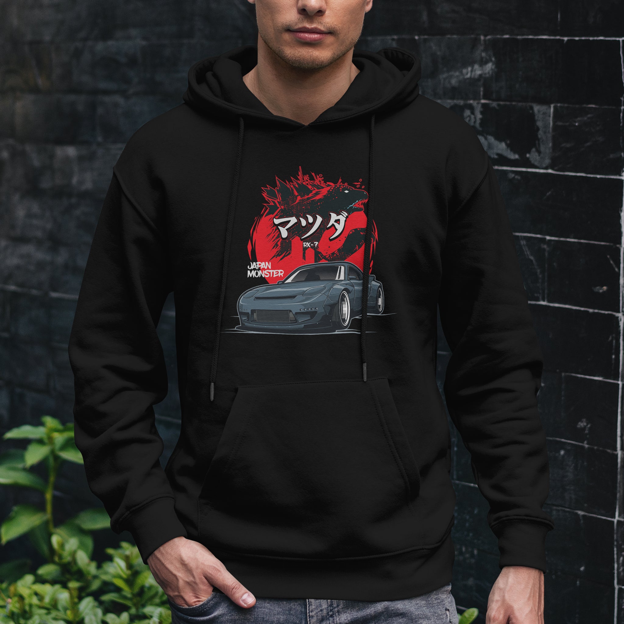 Mazda RX 7 Japan Monster Hoodie TunerLifestyle