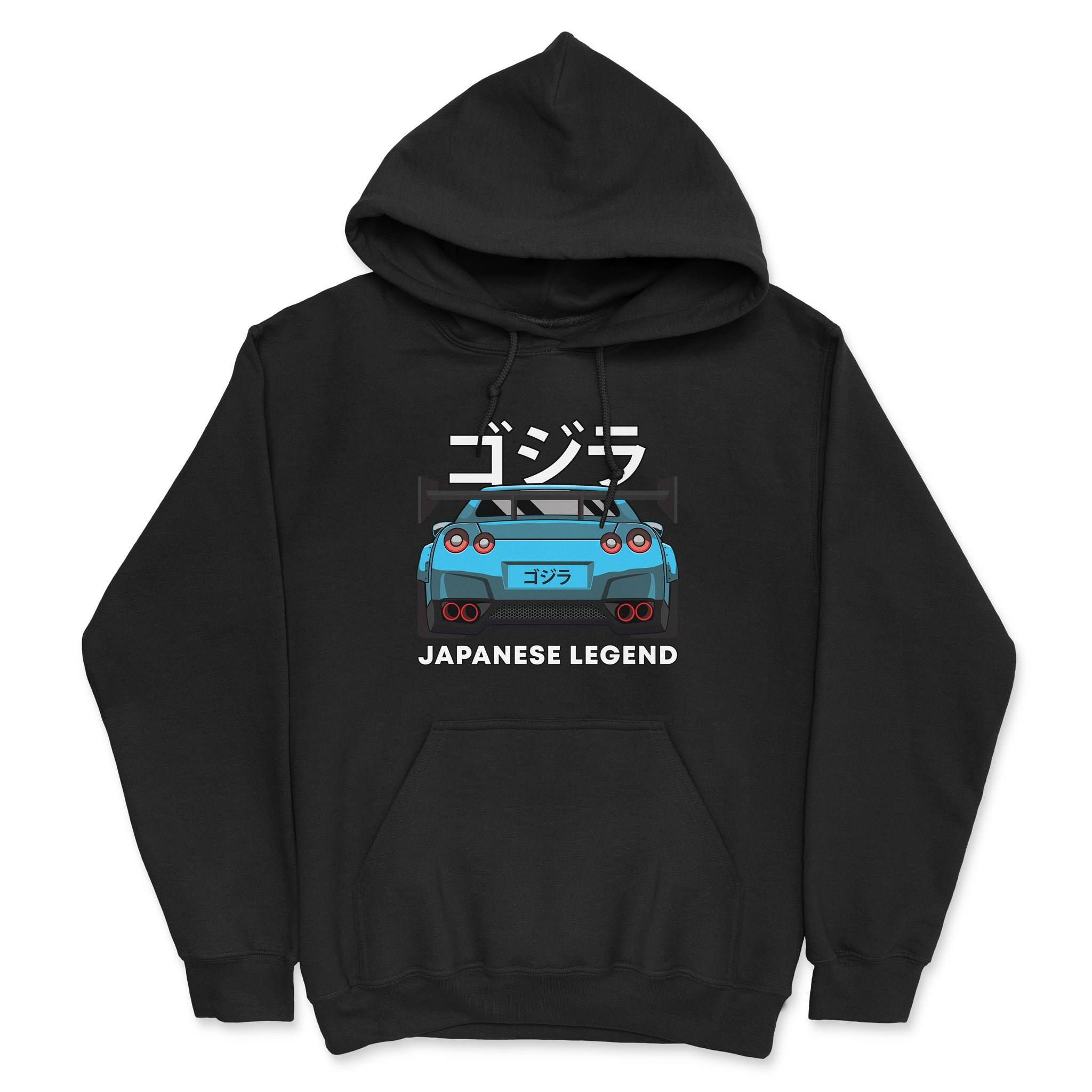 Nissan Skyline GTR R35 - Car Hoodie - Black.