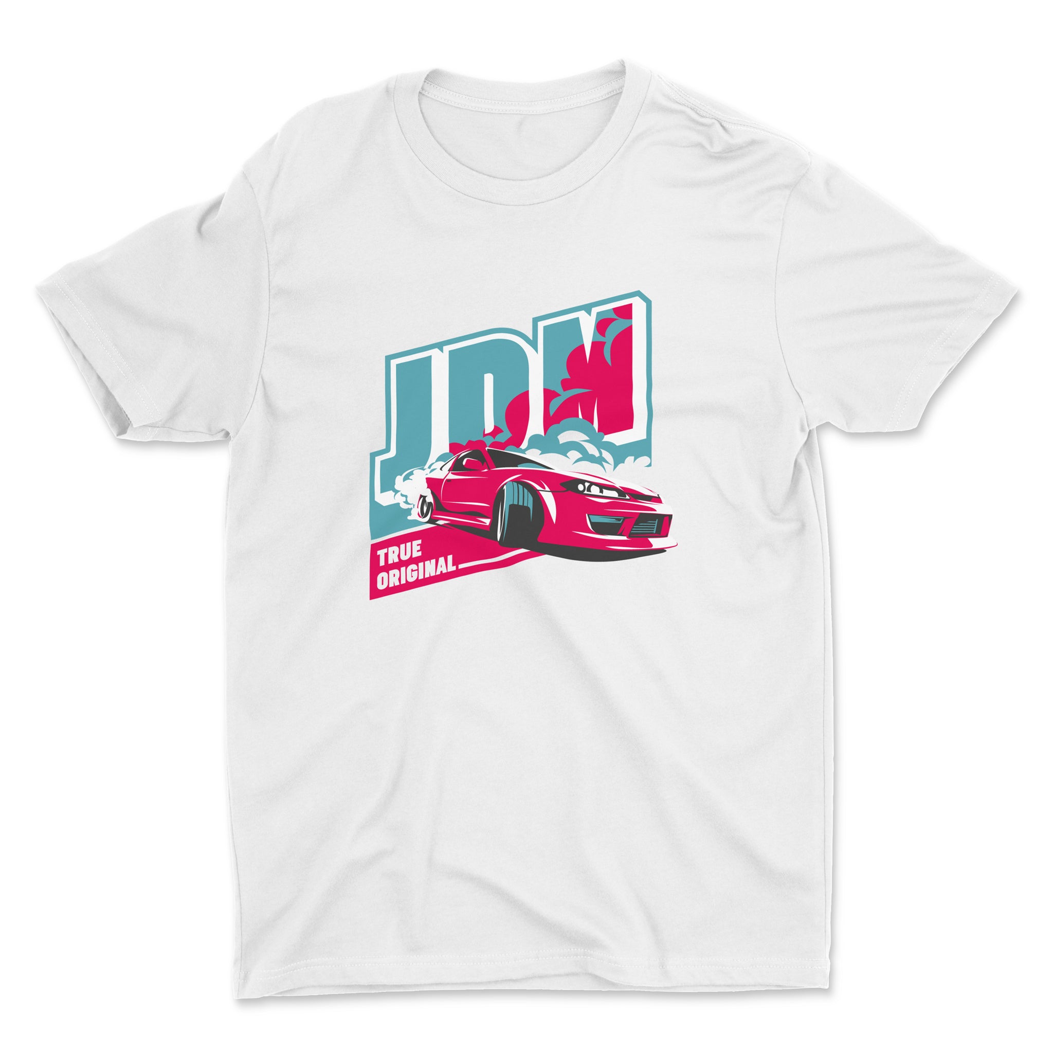 Nissan 240SX S15 True Original - Car T-Shirt - White.