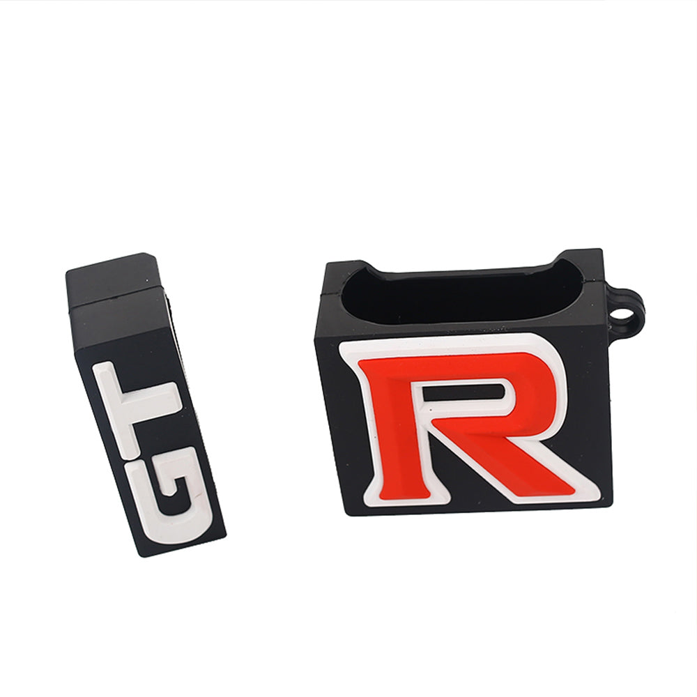 Nissan Skyline GTR JDM AirPods Case in Black - Open