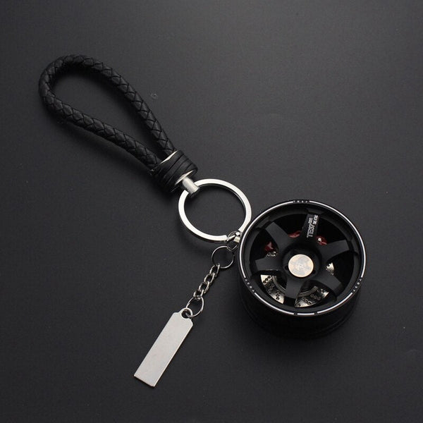 Wheel With Disc Brake Keychain | TunerLifestyle
