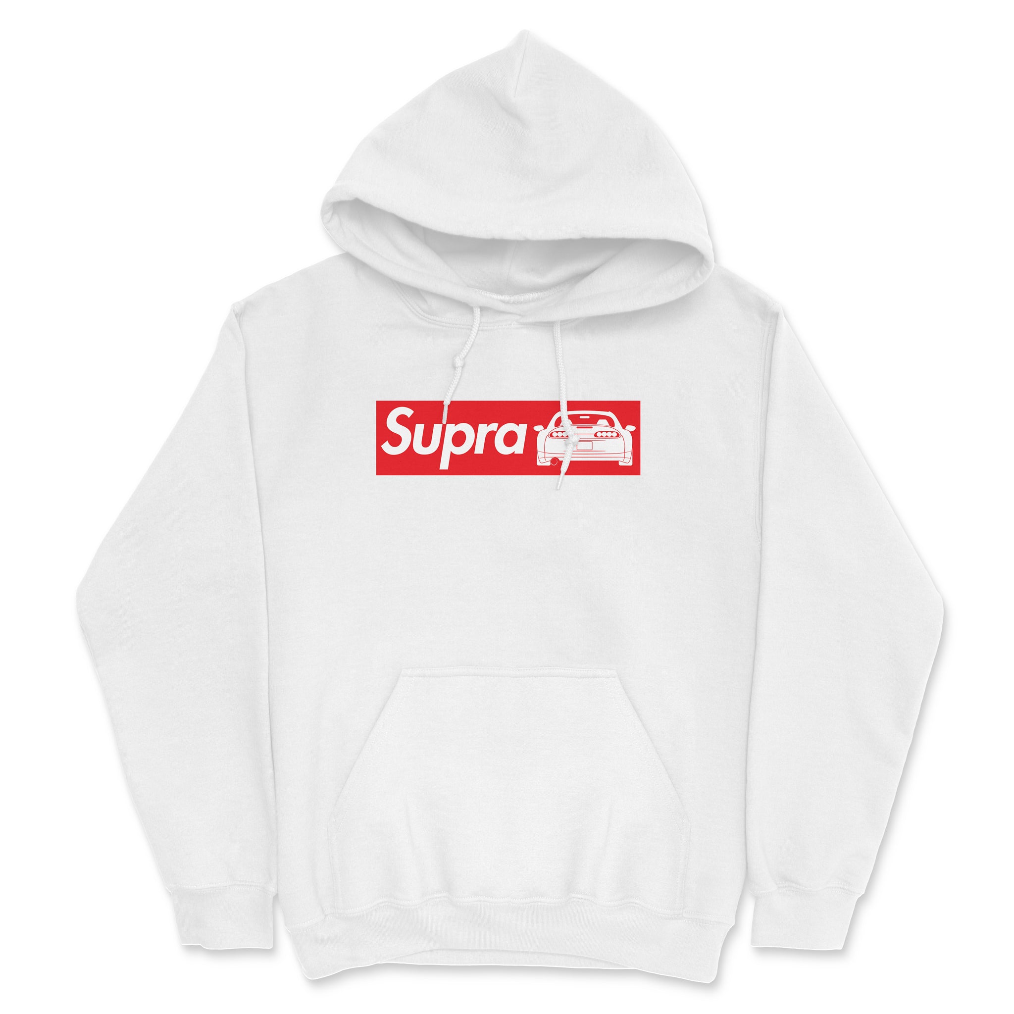 Toyota Supra MK4 - Car Hoodie - White