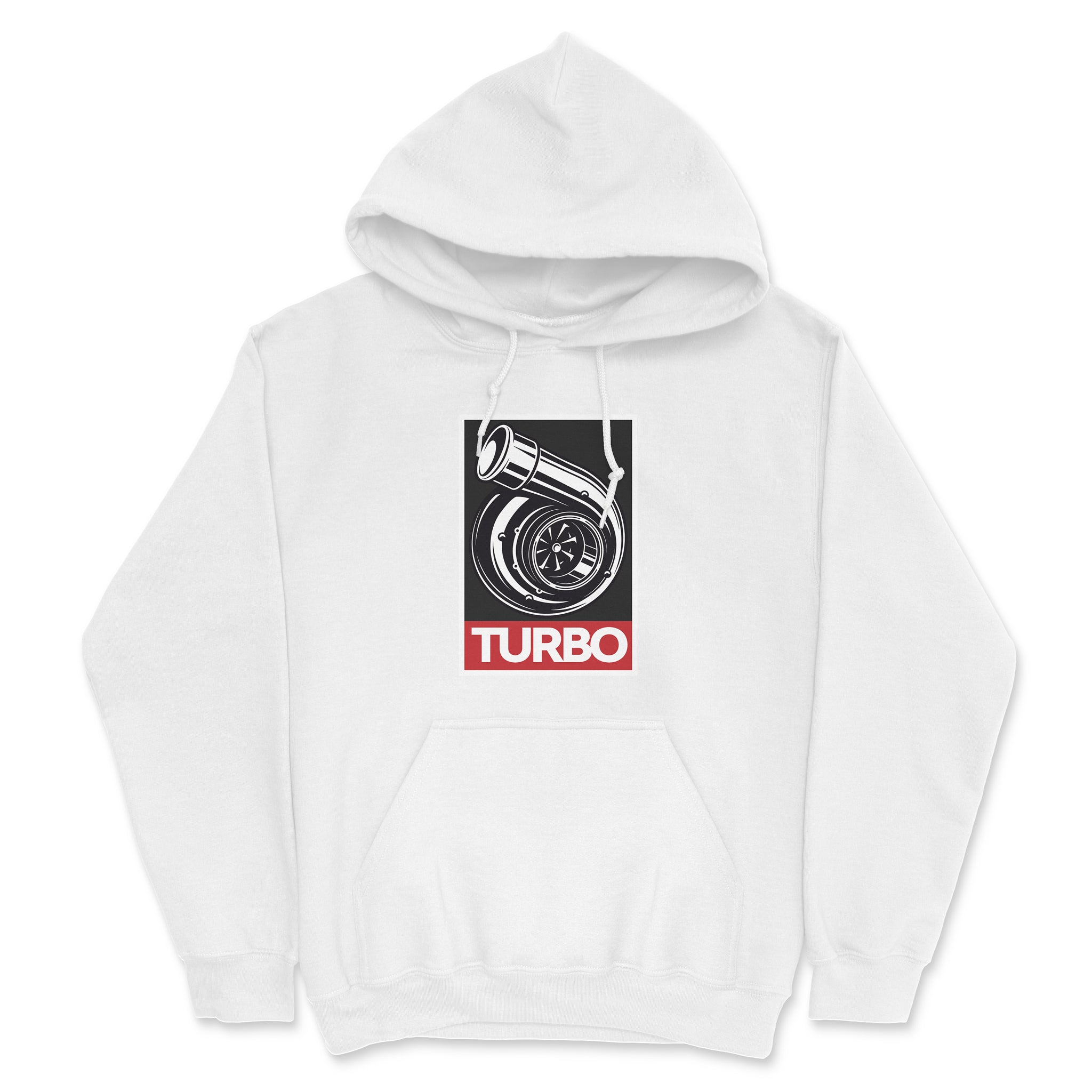 Turbo x Obey - Car Hoodie - White.